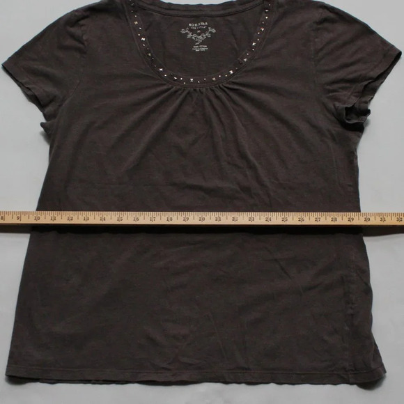 SONOMA life + style Short Sleeve Top - Picture 3 of 5